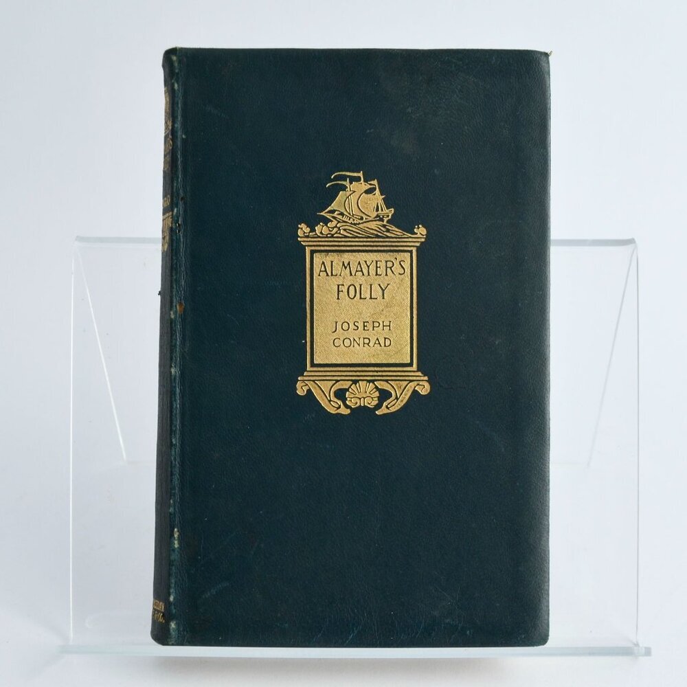 Almayer's Folly Joseph Conrad 1924 Antique Book Leatherbound